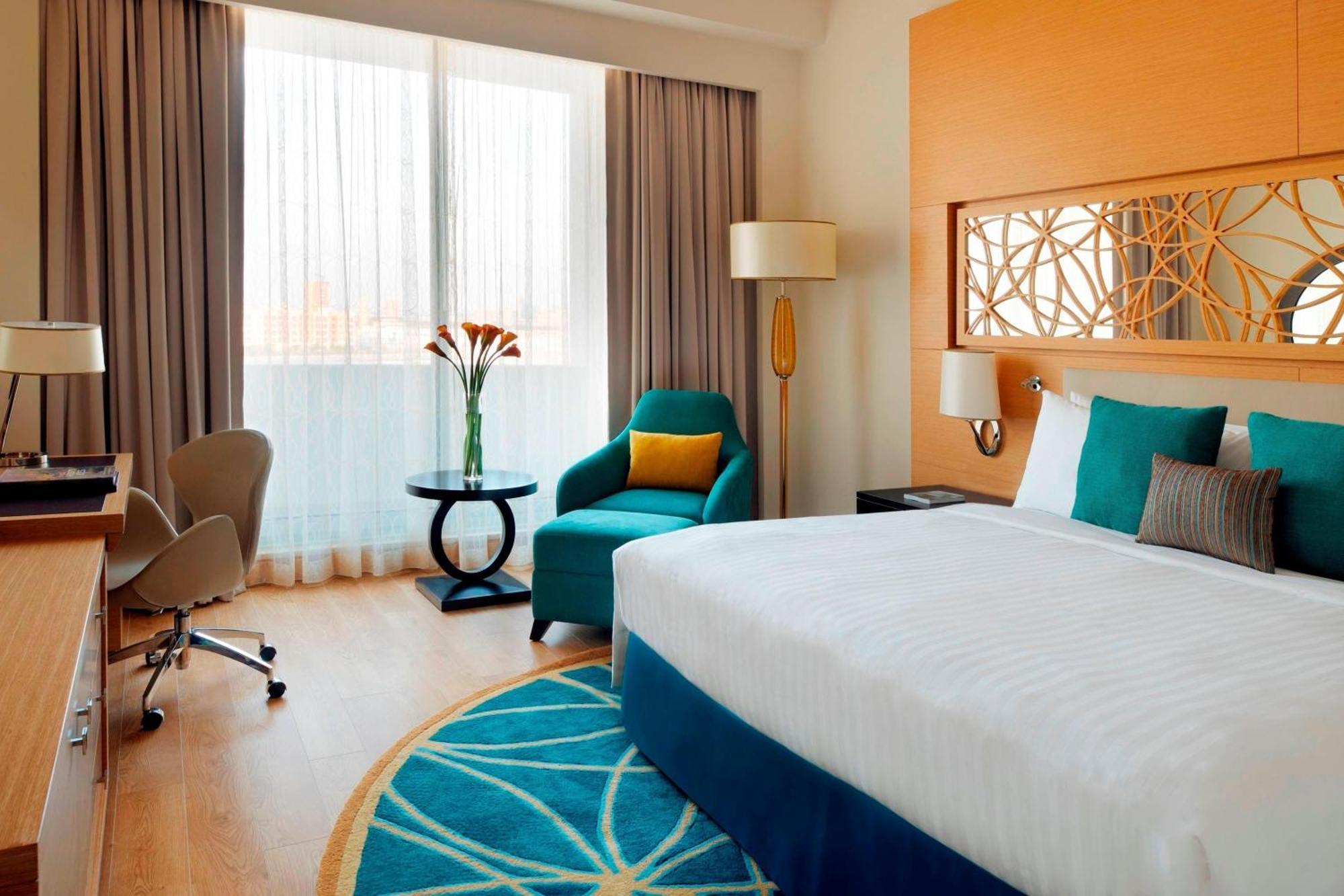 Marriott Hotel Al Jaddaf, Dubai Exterior foto A room at the hotel